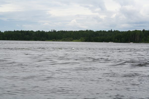 Submerged island is a danger to boaters